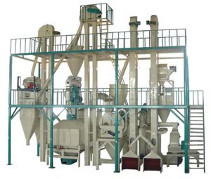 cattle feed production line کارخانه خوراک 1 300x255 - مزایای دستگاه سیلوتراش