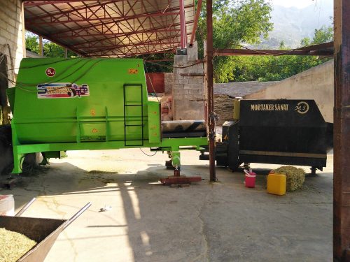 Fixed feeder mixer product 5m3 - Techno Dam Sanat Company
